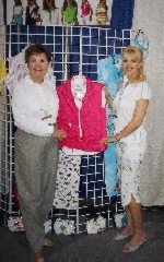 Rosemary Johnson, Publisher of Ladies Golf Journey, with Karen Can'trell, Lady Golf